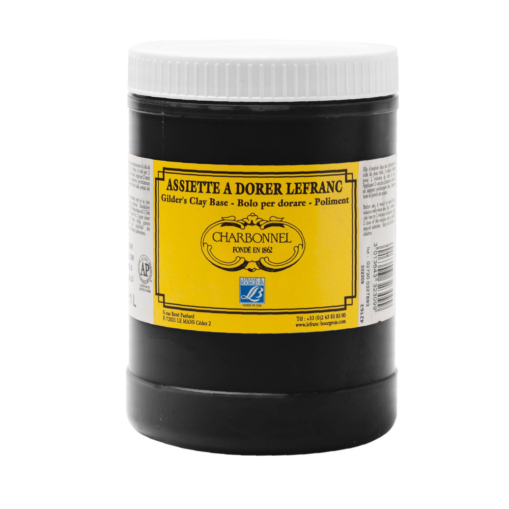 Gilder's Clay Base Charbonnel - Black, 1l