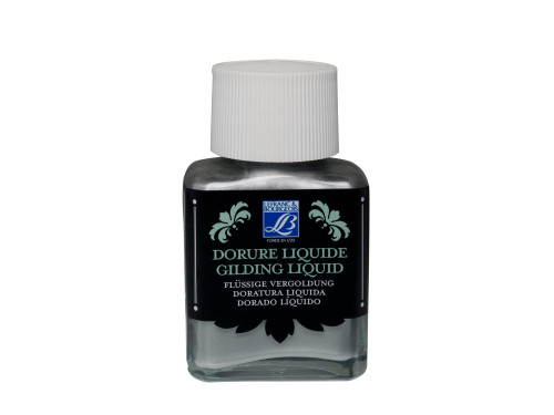 Tusz pozłotniczy Gilding Liquid - Lefranc & Bourgeois - Silver, 75 ml