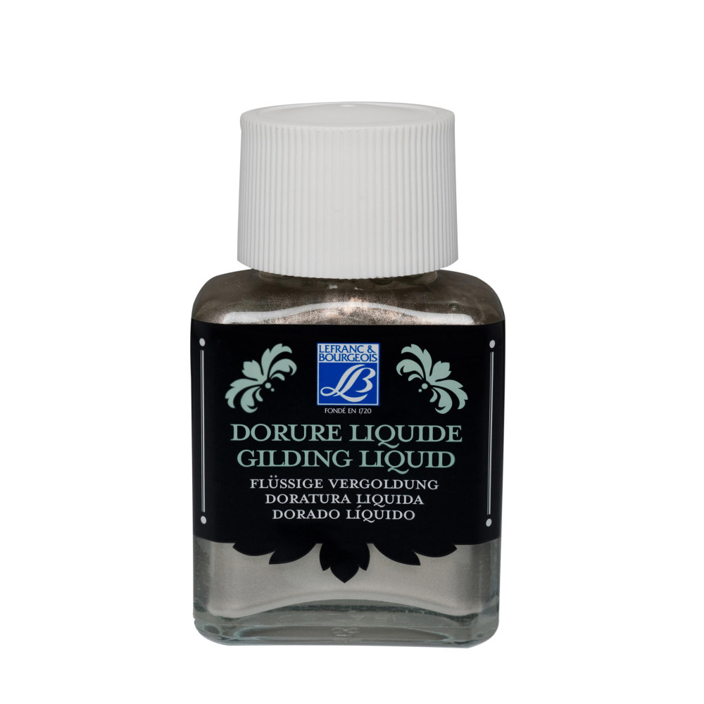 Gilding Liquid - Lefranc & Bourgeois - Pewter, 75 ml