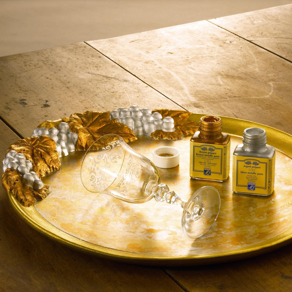 Tusz pozłotniczy Gilding Liquid - Lefranc & Bourgeois - Pale Gold, 75 ml