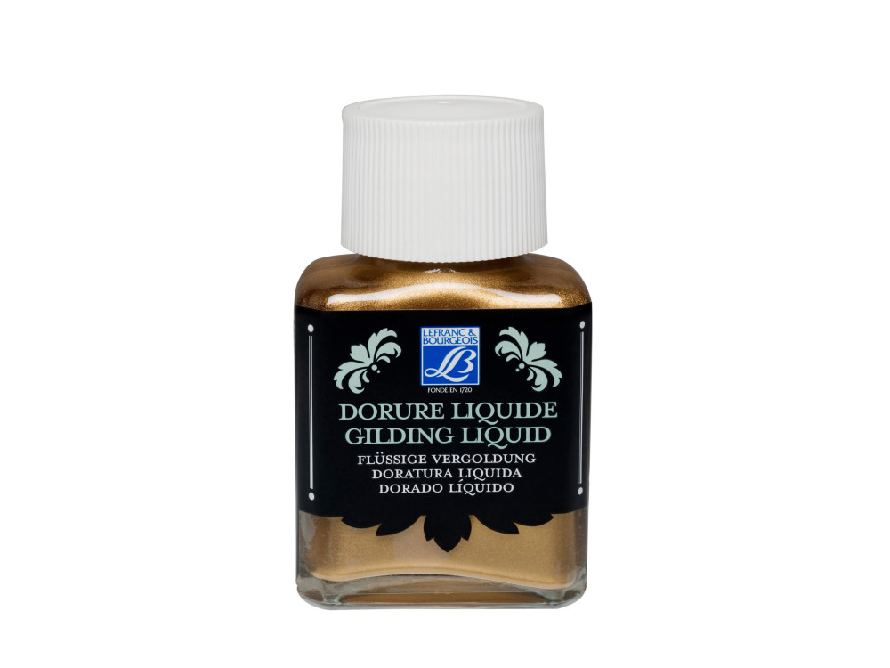 Gilding Liquid - Lefranc & Bourgeois - Pale Gold, 75 ml