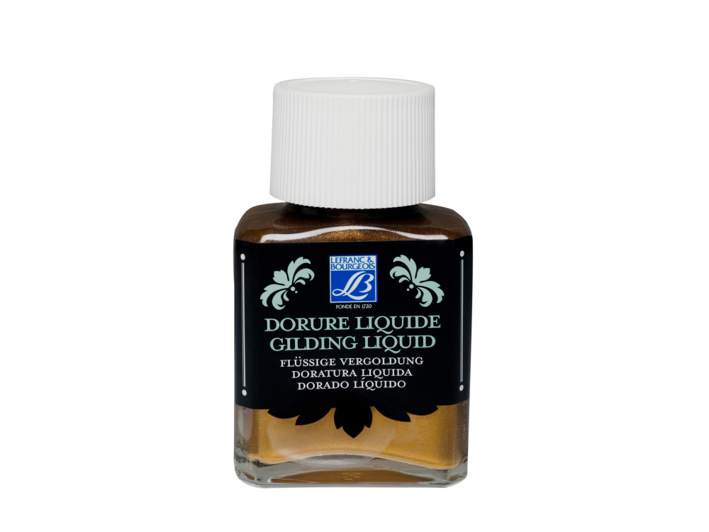 Tusz pozłotniczy Gilding Liquid - Lefranc & Bourgeois - Florentine, 75 ml