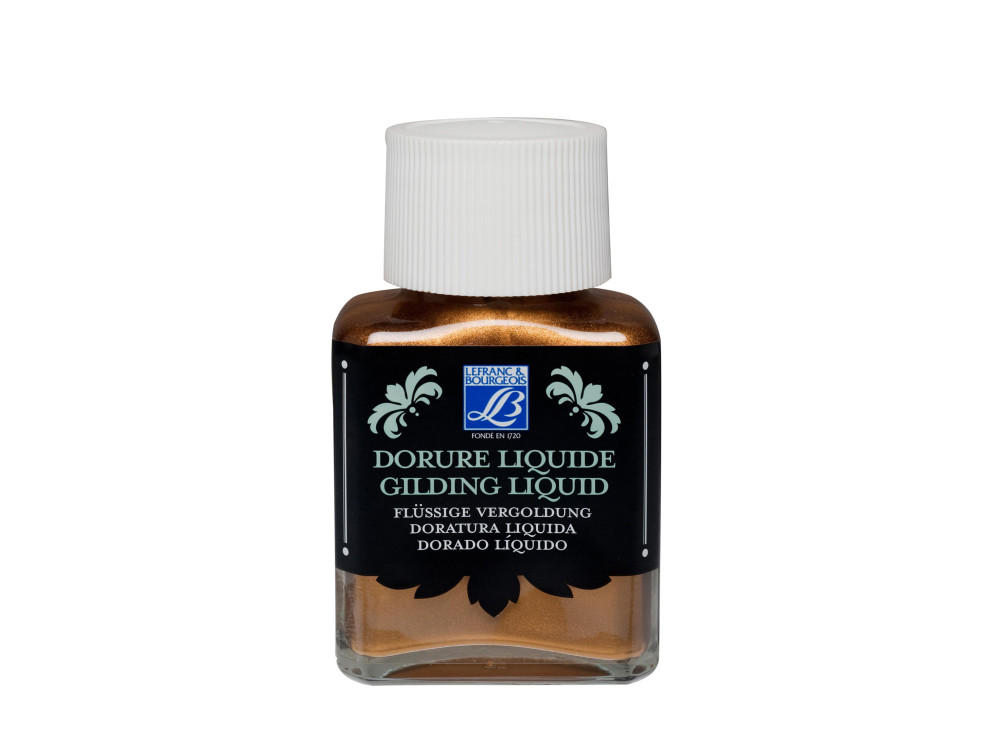 Tusz pozłotniczy Gilding Liquid - Lefranc & Bourgeois - Renaissance, 75 ml