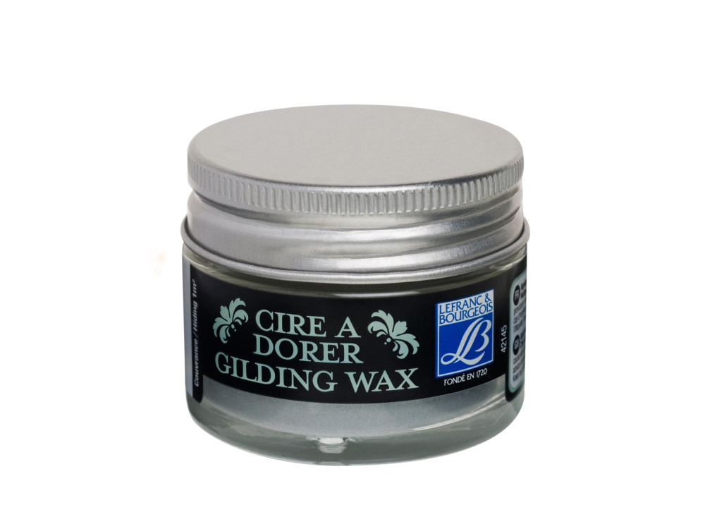 Gilding Wax, paste - Lefranc & Bourgeois - Silver, 30 ml