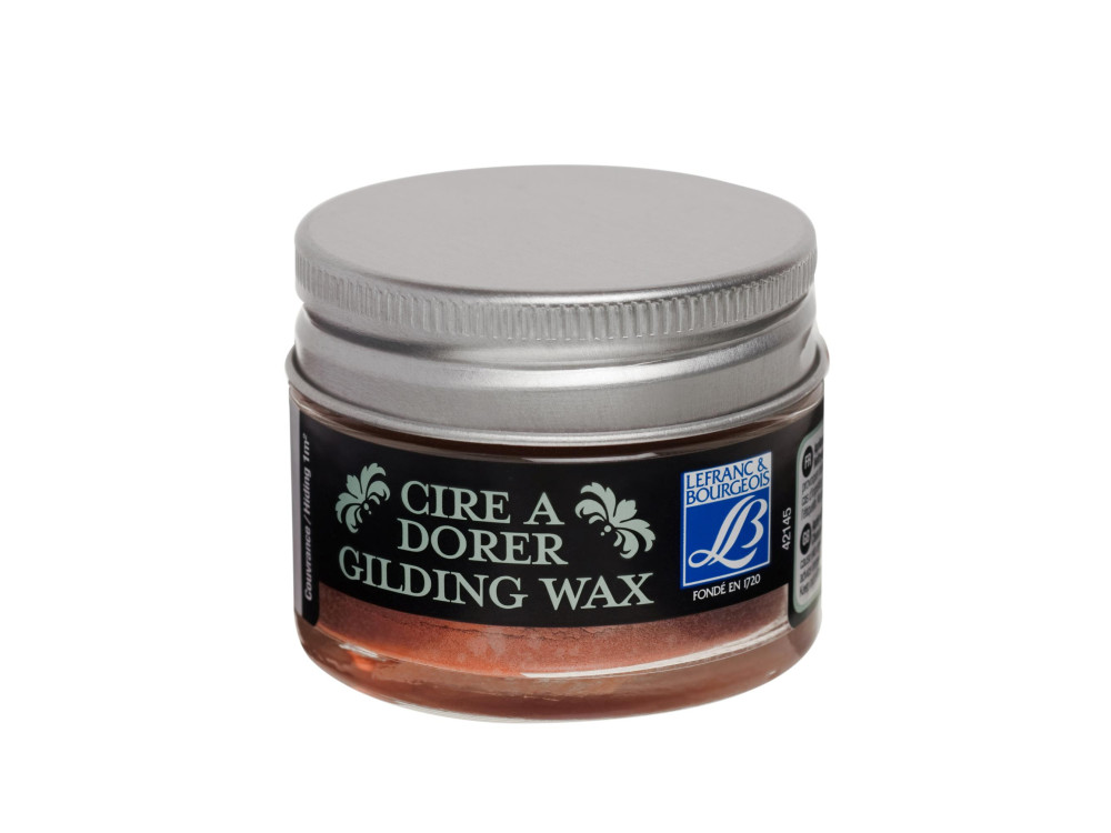 Gilding Wax, paste - Lefranc & Bourgeois - Copper, 30 ml