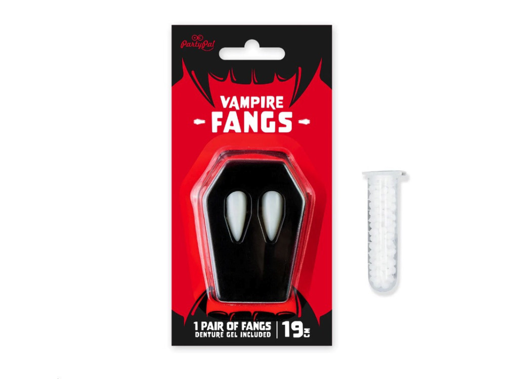 Kły wampira na Halloween - 19 mm, 2 szt.