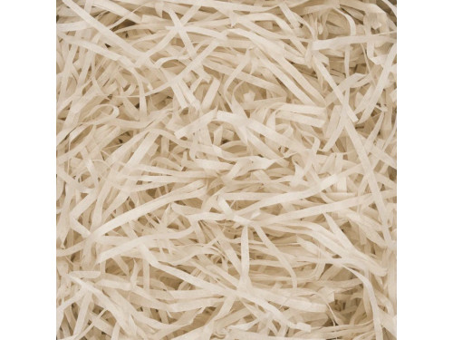 Wypełnienie do prezentów, sianko papierowe - naturalne, 50 g