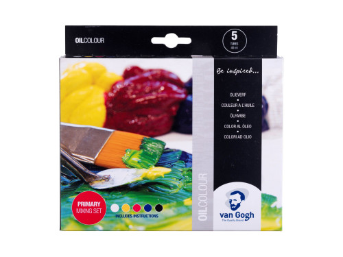 Starter set of Oil Colour paints Primary - Van Gogh - 5 colors x 40 ml