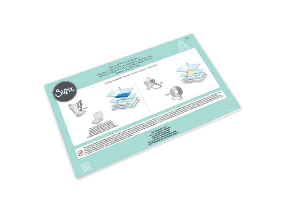 Maszyna tnąco - wytłaczająca Sizzix Big Shot Plus (White & Grey)