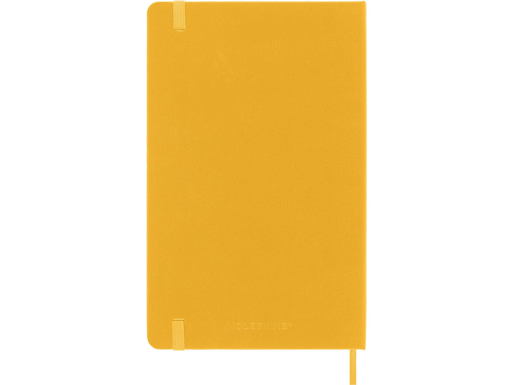 Kalendarz tygodniowy 2023 - Moleskine - Orange Yellow, twarda okładka, L