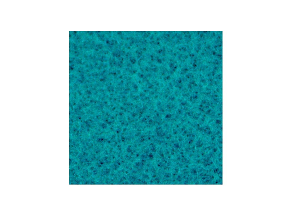 Decorative felt - turquoise, 30 x 40 cm