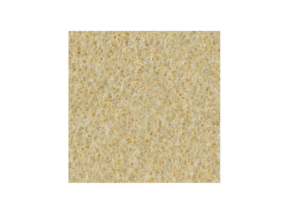 Decorative felt - sand, 30 x 40 cm