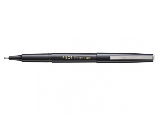 Fineliner pen - Pilot - black, 0,4 mm