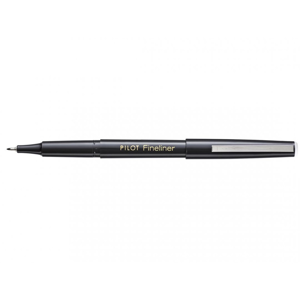 Fineliner pen - Pilot - black, 0,4 mm