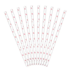 Paper straws with stars -...
