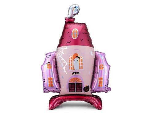 Foil balloon, Haunted house - 89,5 x 116,5 cm