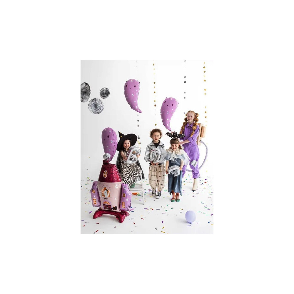 Foil balloon, Haunted house - 89,5 x 116,5 cm