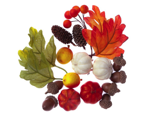 Decorative elements, Autumn - 19 pcs.