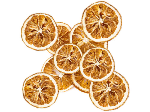 Dried orange slices - 10 pcs.