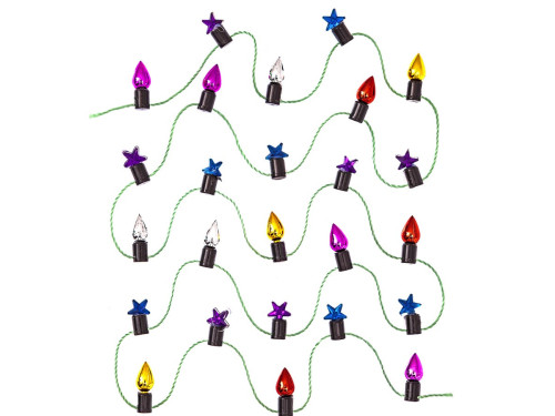 Dekoracyjne mini lampki świąteczne - DpCraft - kolorowe, 65 cm