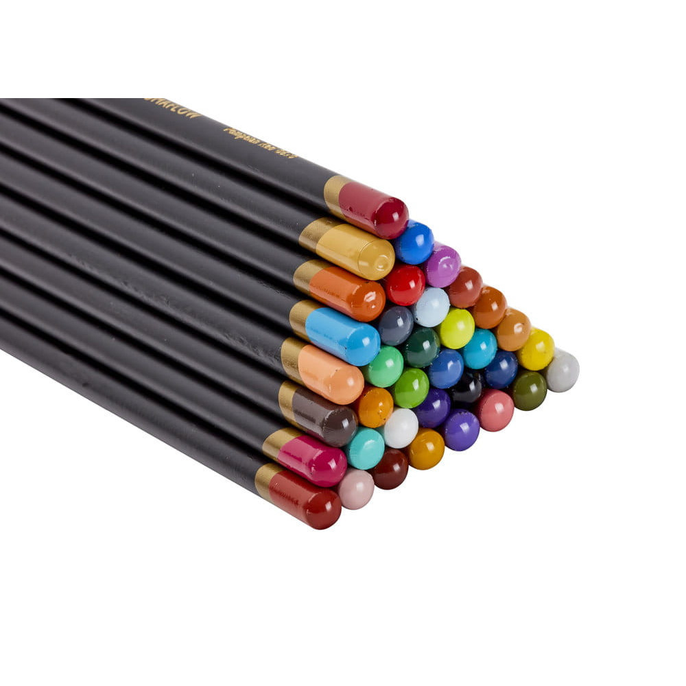 Set of Chromaflow colored pencils in metal tin - Derwent - 36 colors