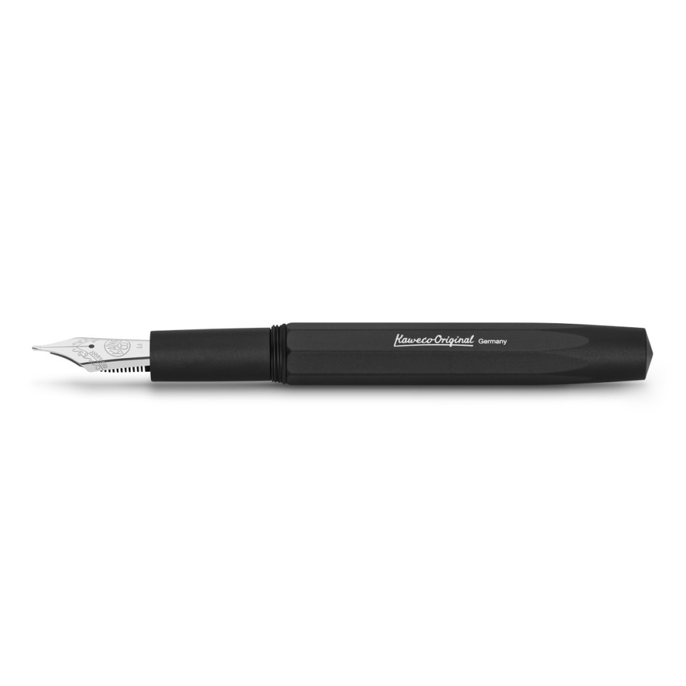 Kaweco Classic Sport Fountain Pen, Black, BB Nib (Extra Wide)