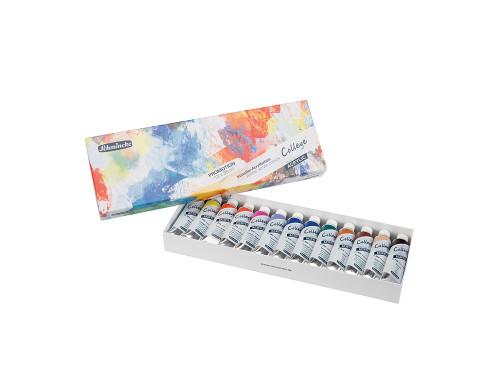 Zestaw farb akrylowych College Acrylic - Schmincke - 13 kolorów x 35 ml