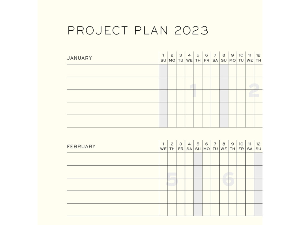 Weekly Planner & Notebook 2023 - Leuchtturm1917 - Black, soft cover, A5