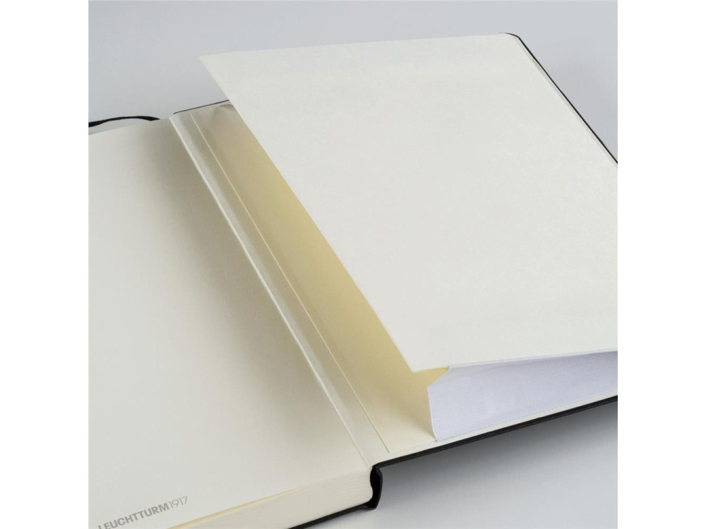 Weekly Planner & Notebook 2023 - Leuchtturm1917 - Black, soft cover, A5