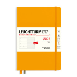 Weekly Planner & Notebook 2023 - Leuchtturm1917 - Rising Sun, soft cover, A5