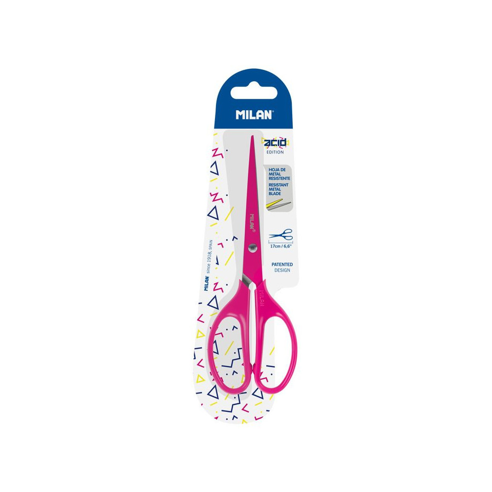 Ofiice Acid scissors - Milan - pink, 17 cm