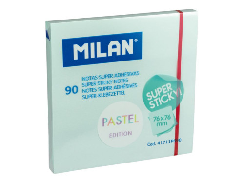 Karteczki samoprzylepne Sticky Notes - Milan - niebieskie, 90 szt.