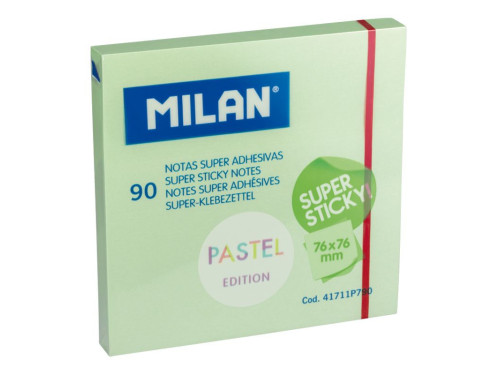 Karteczki samoprzylepne Sticky Notes - Milan - zielone, 90 szt.