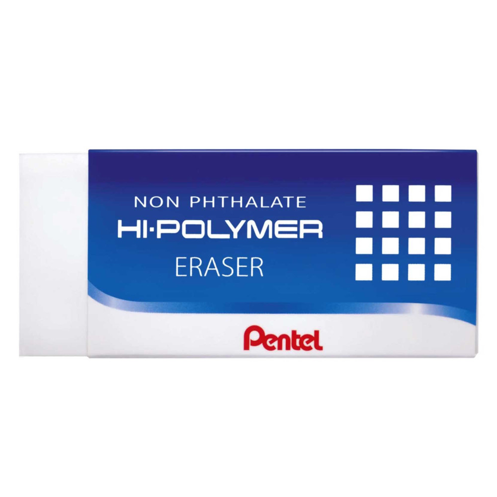 Gumka do ścierania, ołówkowa Hi-Polymer - Pentel - duża
