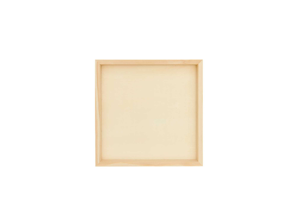 Drewniana ramka, tacka do ozdabiania - Rico Design - 15,8 x 15,8 cm