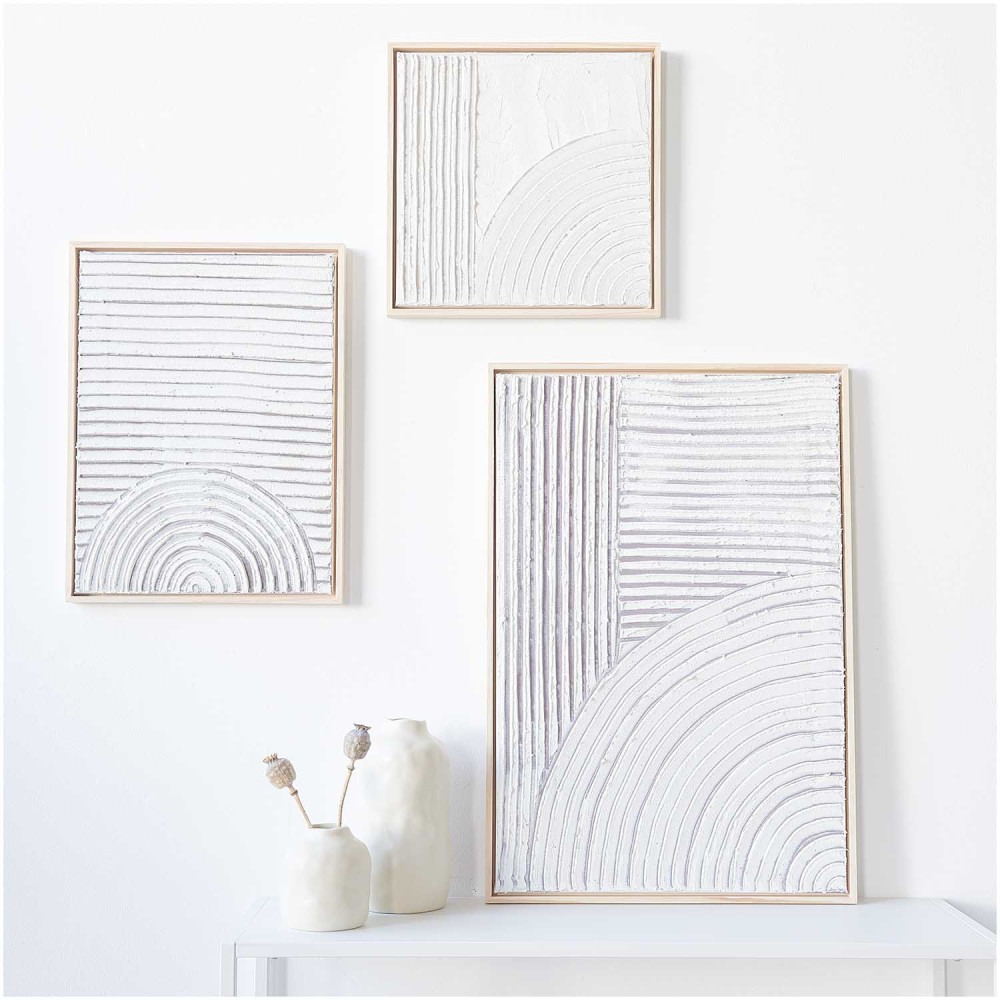 Wooden frame, tray - Rico Design - 20,8 x 20,8 cm