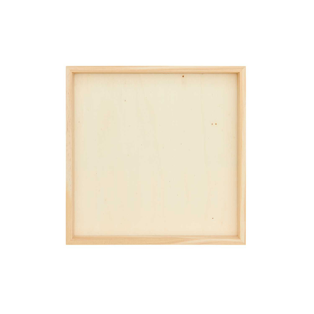 Drewniana ramka, tacka do ozdabiania - Rico Design - 20,8 x 20,8 cm