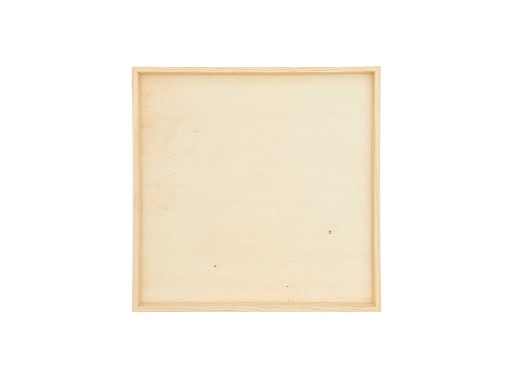 Drewniana ramka, tacka do ozdabiania - Rico Design - 30,8 x 30,8 cm