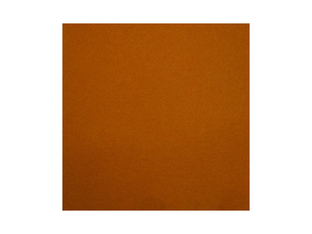 Filc wełniany A4 - rdzawy brąz, 1 mm