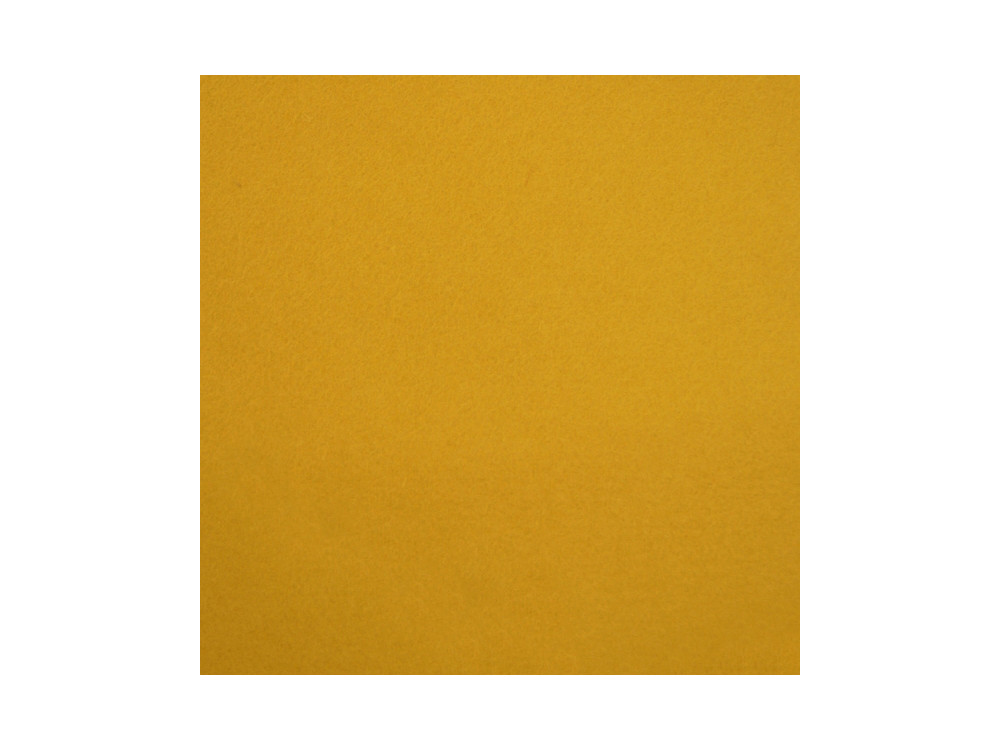 Wool felt A4 - Mustard, 1 mm