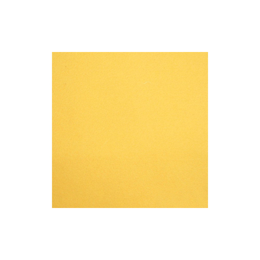 Filc wełniany A4 - żółty, 1 mm