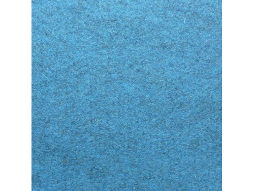 Filc wełniany A4 - melanżowy, lazurowy błękit, 1 mm