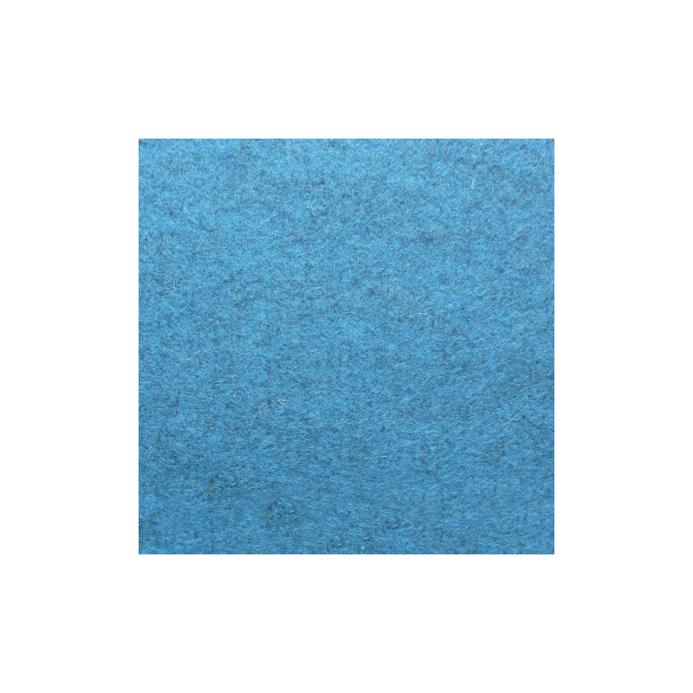 Filc wełniany A4 - melanżowy, lazurowy błękit, 1 mm