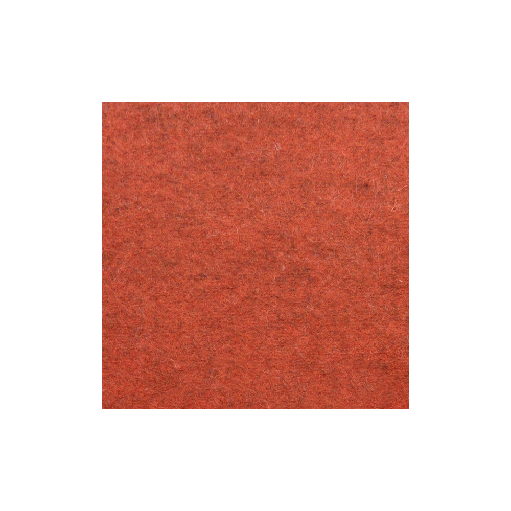 Filc wełniany A4 - melanżowy, orientalna czerwień, 1 mm