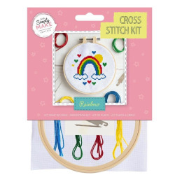 Cross Stitch Kit - doCrafts - Rainbow - Rainbow