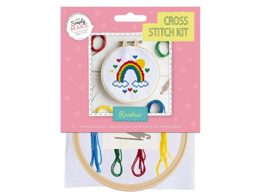 Cross Stitch Kit - doCrafts - Rainbow - Rainbow
