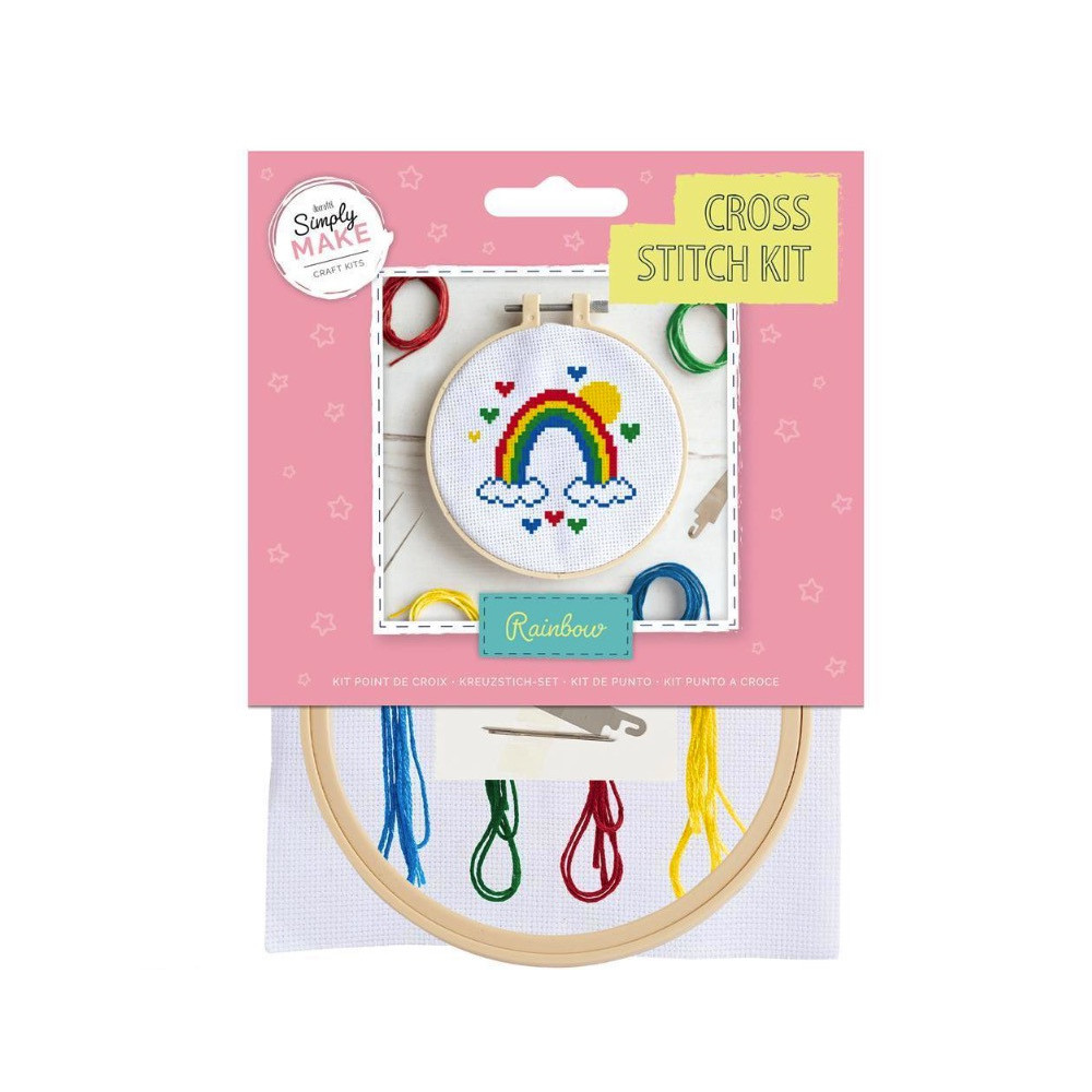 Cross Stitch Kit - doCrafts - Rainbow - Rainbow