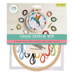 Cross Stitch Kit - doCrafts - Rainbow - Humminbird