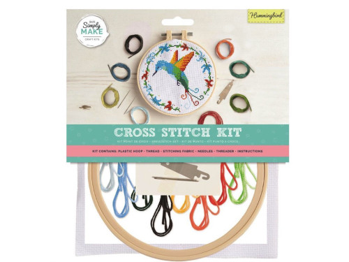 Cross Stitch Kit - doCrafts - Rainbow - Humminbird