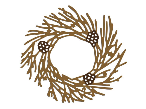 Cutting die - DpCraft - Wreath
